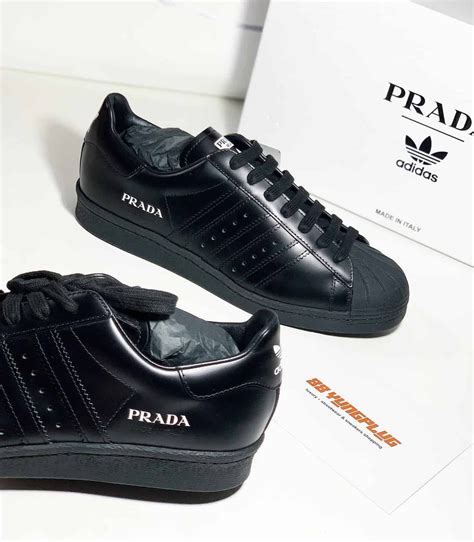 black prada adidas|adidas superstar prada.